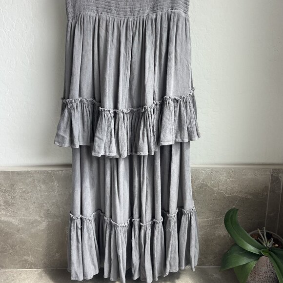 Free People Convertible Skirt (Dress/Skirt) – Gravel, Size S - Picture 3 of 7